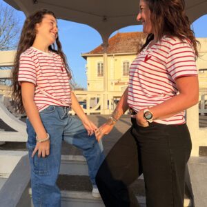 Tee-shirt marinière - Duo mère-fille