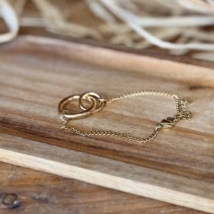 Bracelet double anneaux