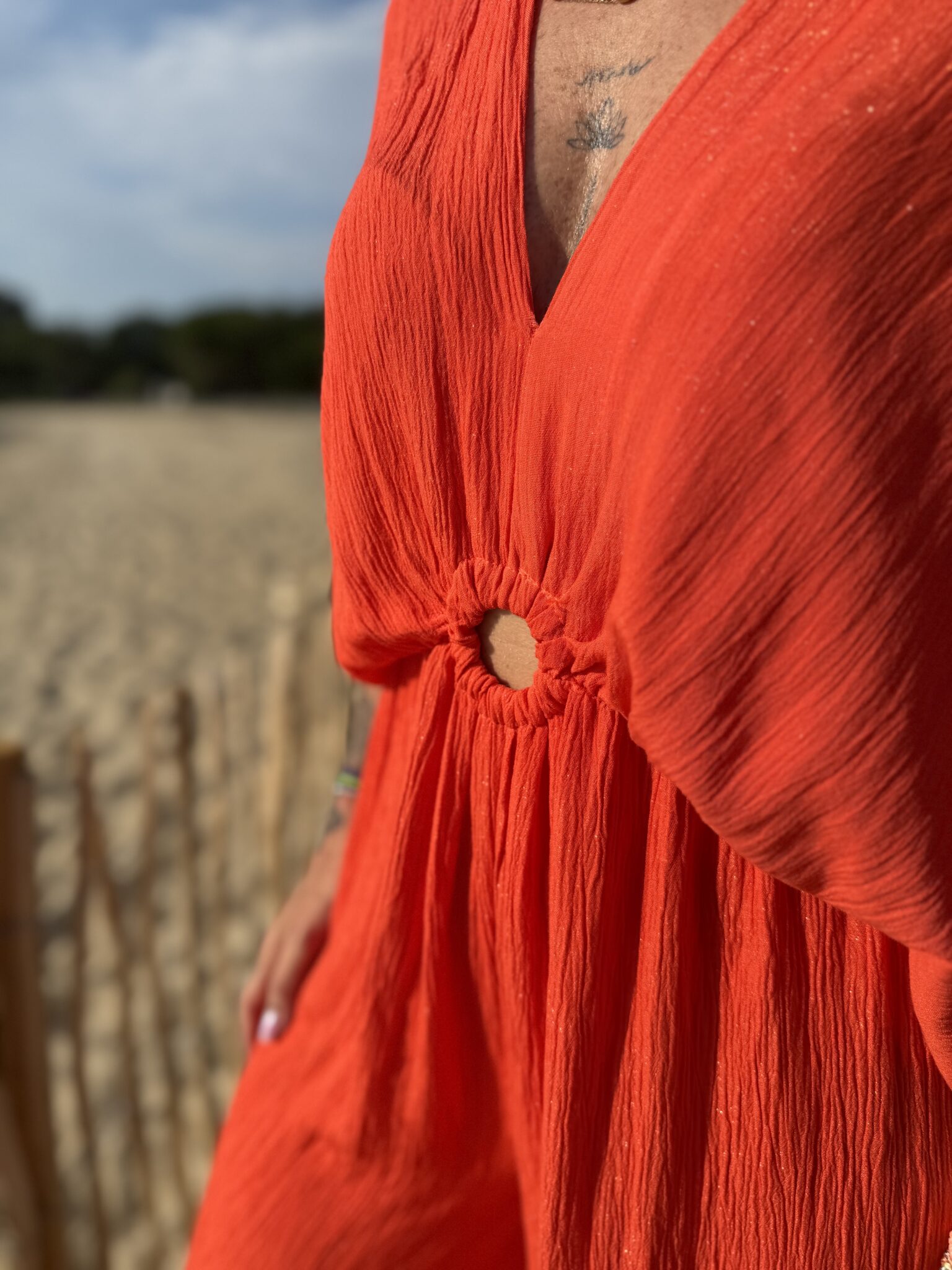 combinaison-orange-chic
